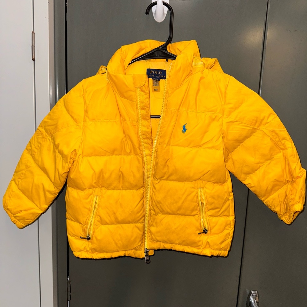 Toddler polo coat